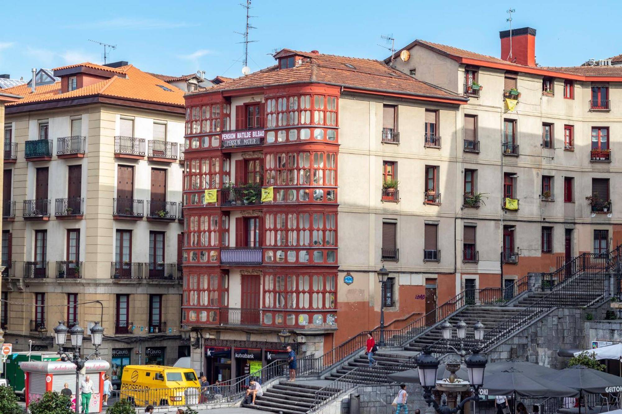 Plaza Unamuno - Casco Viejo - Parking Opcional Bilbao Ngoại thất bức ảnh